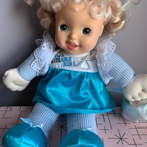 Vintage Horseman Hershey’s talking kiss doll “I’m a kissable kid!”
