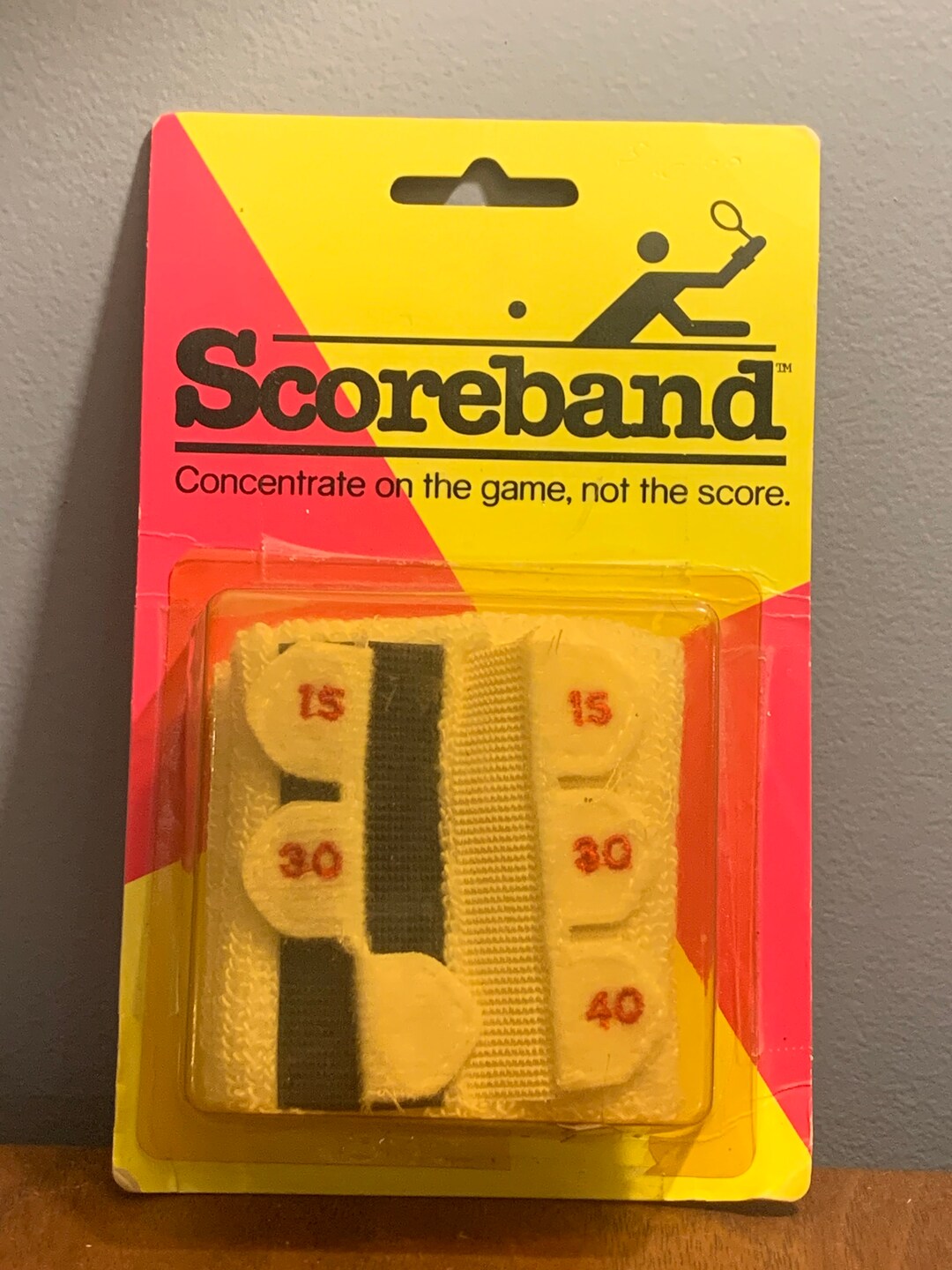 Vintage Tennis Wristband to Keep Accurate Game Score Etsy