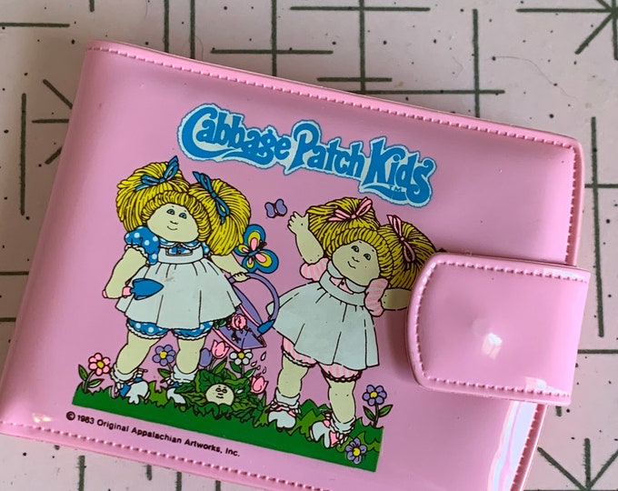 Vintage 1983 Cabbage Patch Kids Plastic Wallet Etsy