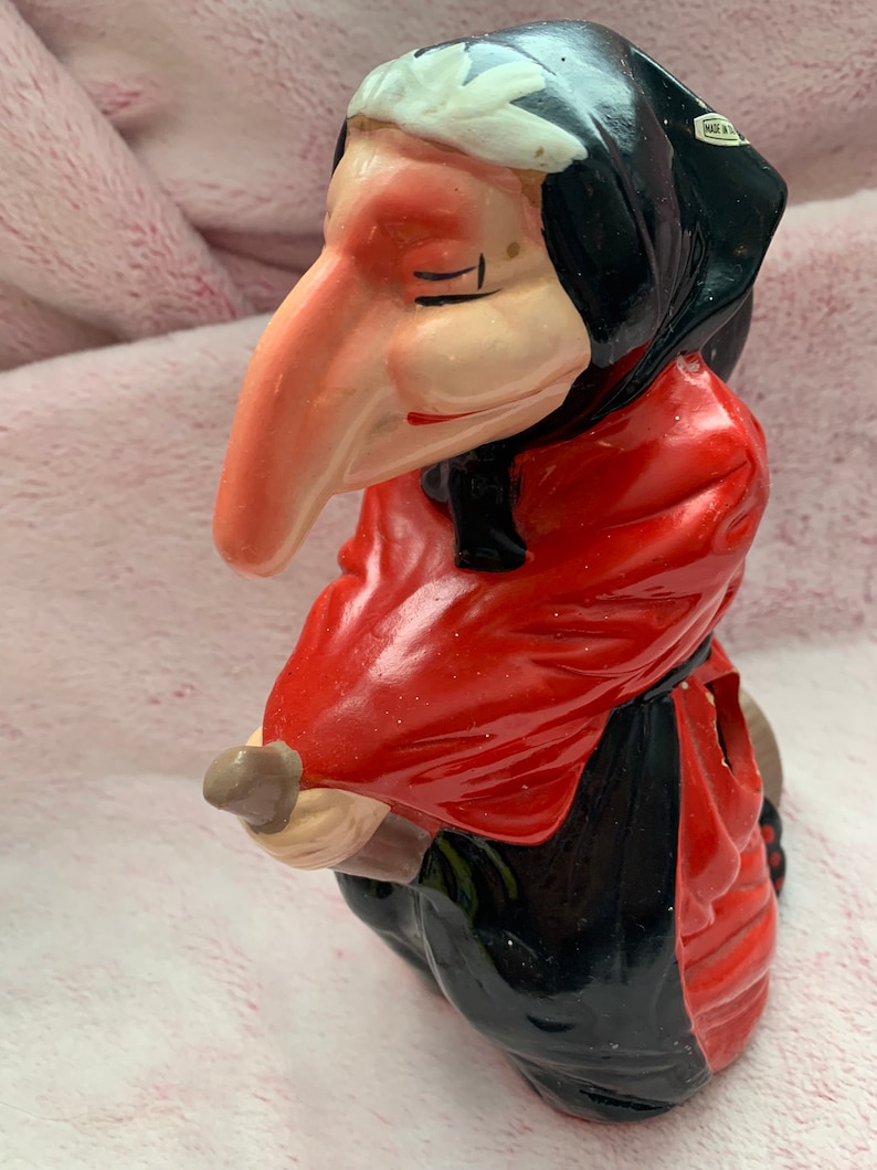 Vintage Kitchen Witch Utensil Holder Witchy Container Baba - Etsy