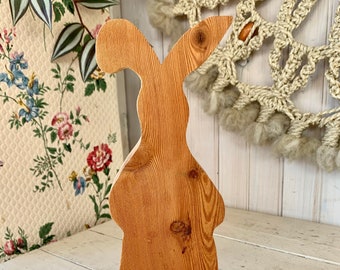 Wooden Rabbit Cutout