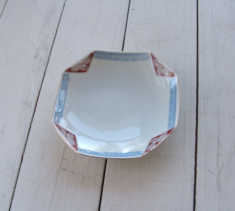 Vintage Asian Small Plate Etsy