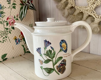 Portmeirion Botanic Garden Coffee Pot Teapot Made in England