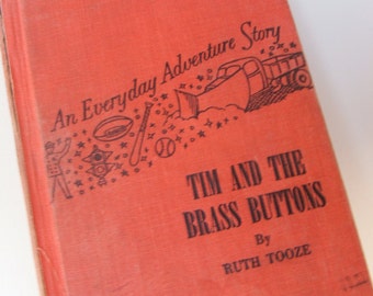 1953 edition Tim And The Brass Buttons Childrens Book