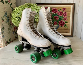Rollers Roller Star 600 - Blanc/Violet - Taille 7 Pour Fille - Occasion Fonctionnelle