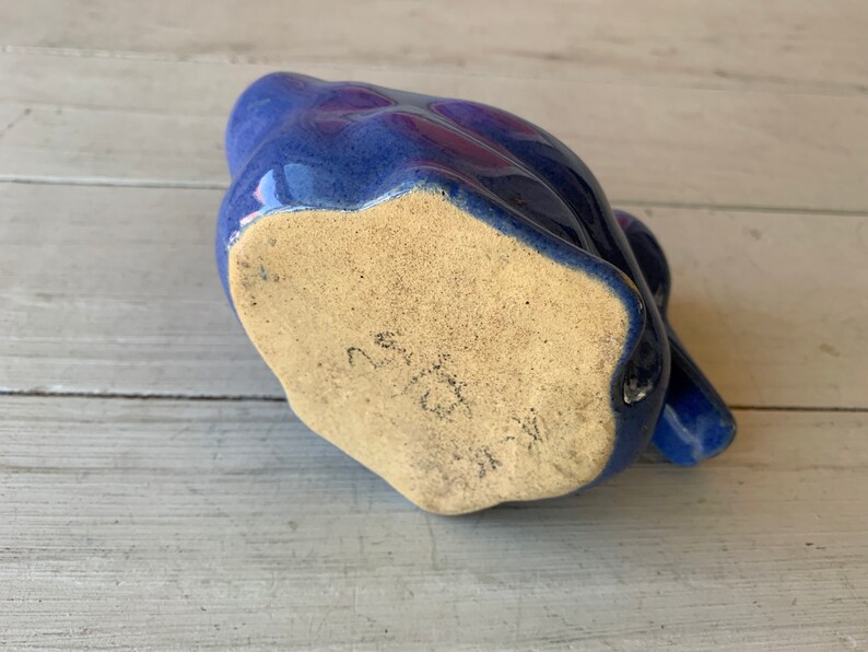 Blue Duck Pottery Planter - Etsy