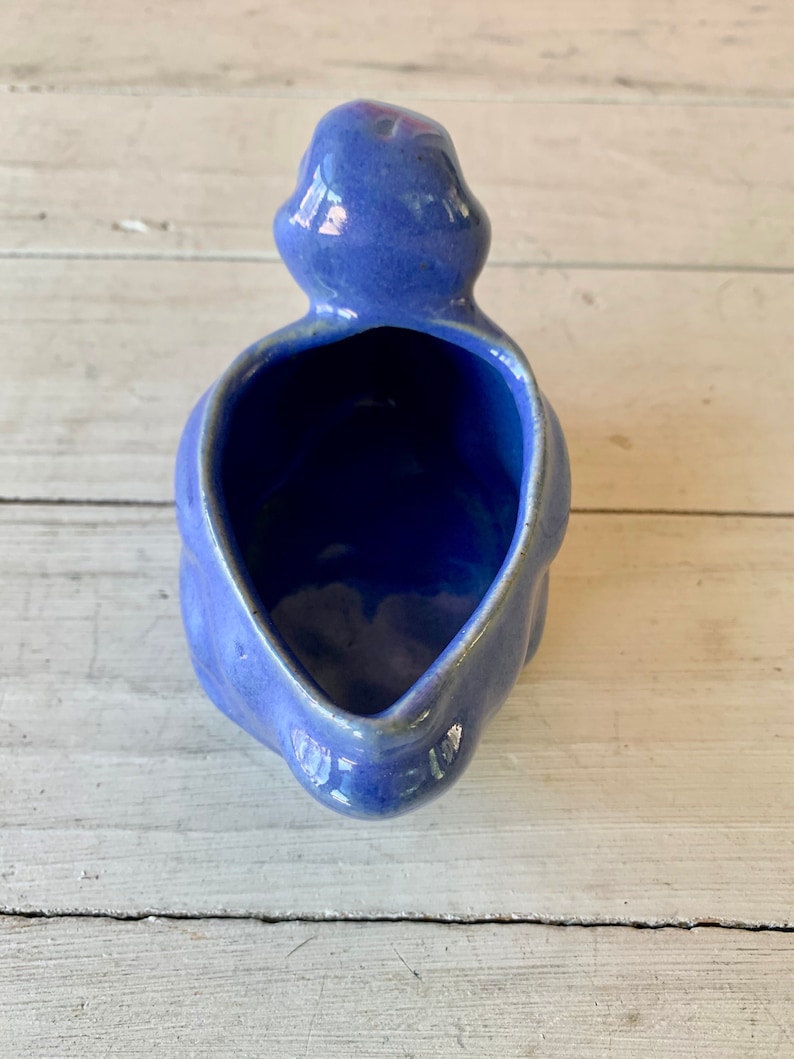 Blue Duck Pottery Planter - Etsy
