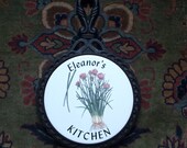 Vintage Cast Iron Orient Ceramic Tile Trivet Wall Hanging Eleanor 39 s Kitchen Chives