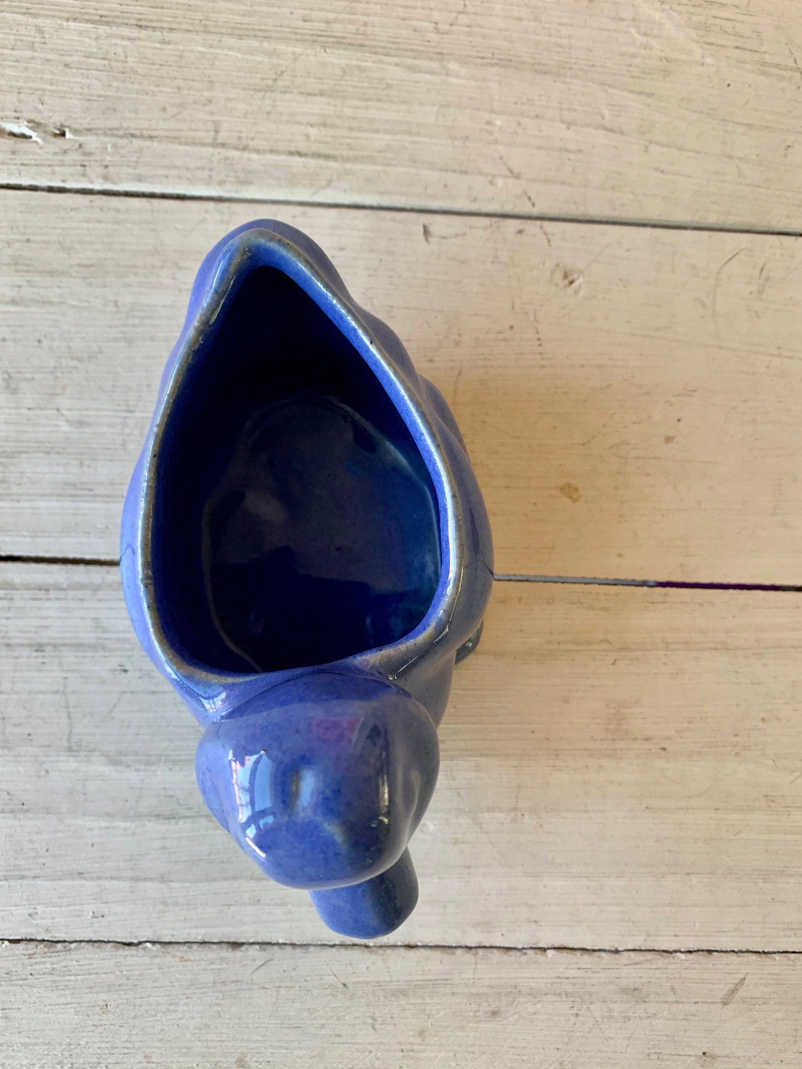 Blue Duck Pottery Planter - Etsy