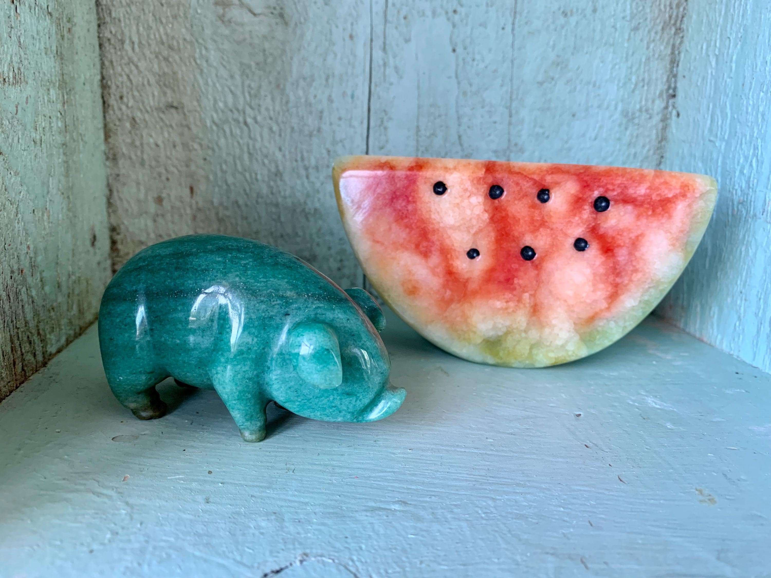 Jade Pig Figurine - Etsy