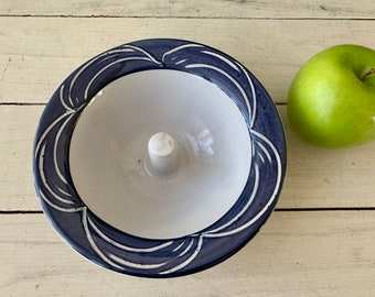 Vintage Stoneware Apple Baking Dish ~ The Original Apple Baker