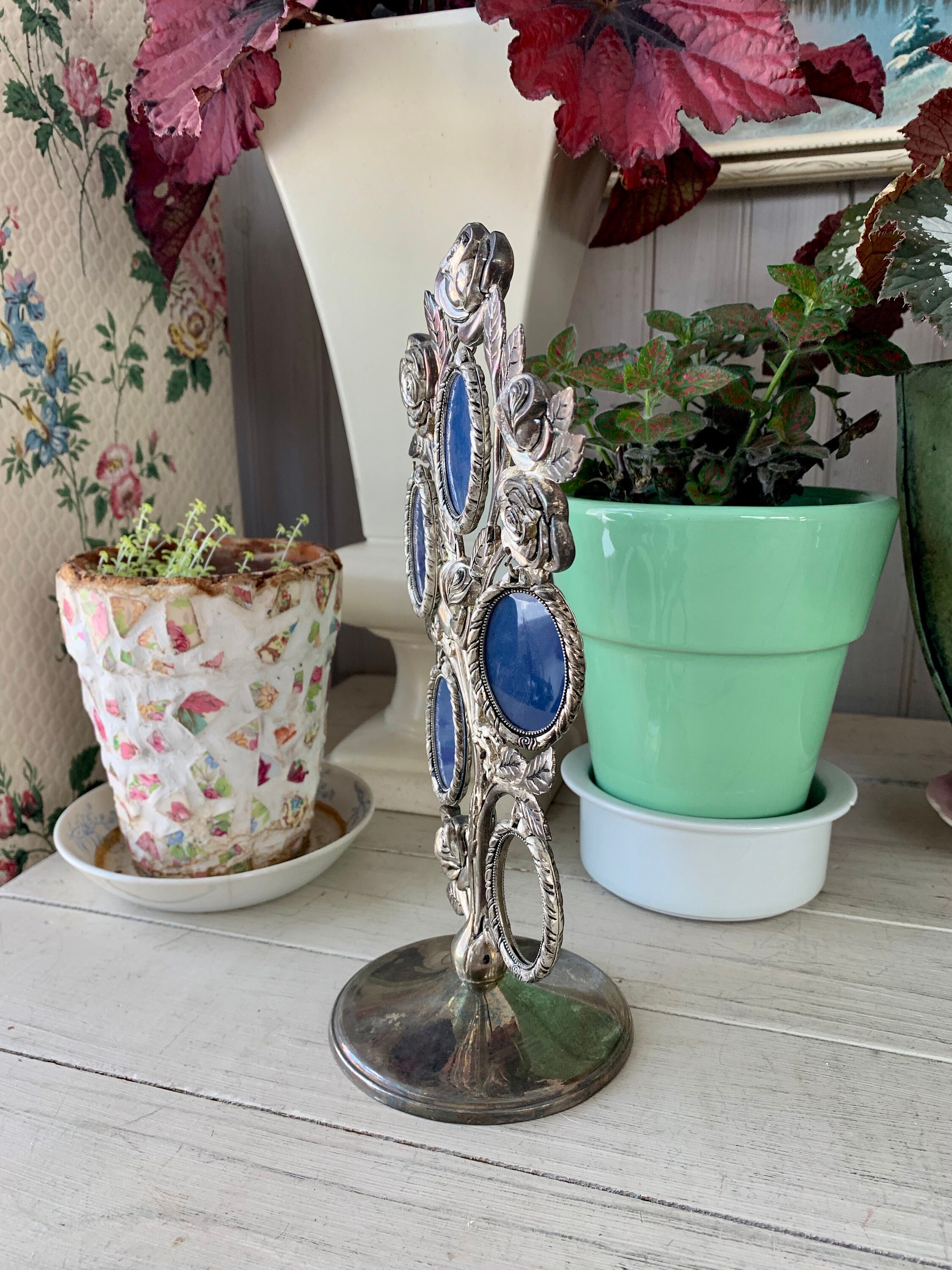 アンティーク調シルバー額縁 5個セット 額縁 ミニサイズ 5個セット Cセット フレーム おしゃれ ゴールド