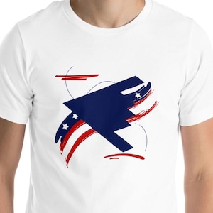Aviation Tshirt | B-2 | Spirit | Stealth Bomber | USAAF | Air Force | Bomber | Stealth | Military | Plane | Unisex | Tshirt | Aircraft | USA