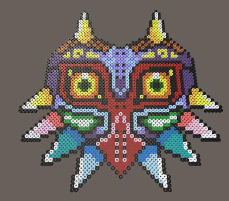 Majora’s Mask Perler Bead Patterns – Iconic Zelda Designs! - Etsy