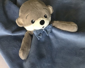Otter Lovey Blanket Embroidery Design Digital Download