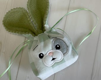 Bunny Favor Bags ITH Stickerei Design Digital Download
