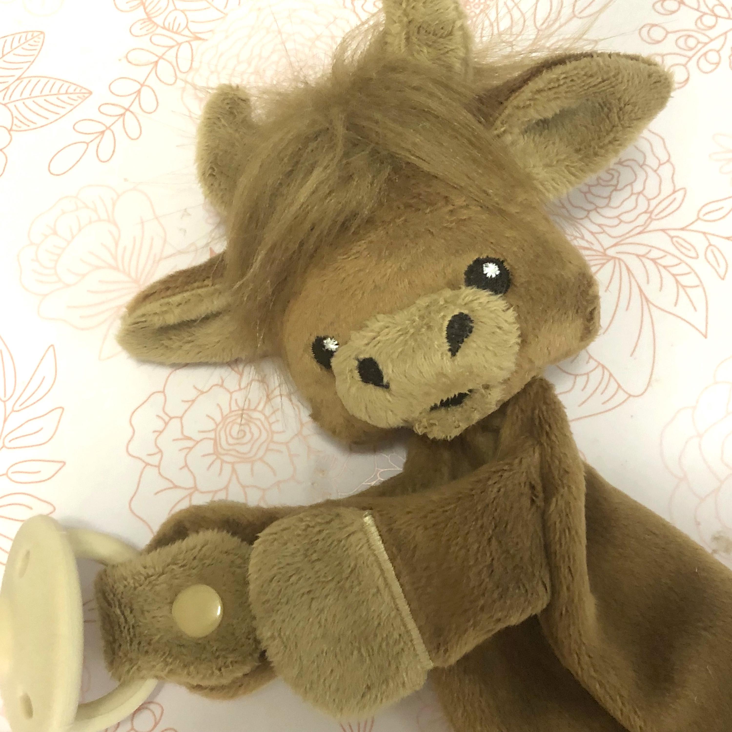 Highland Cow Pacifier Holder Toy ITH Embroidery Design Digital Download ...