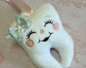 Tooth Fairy Pillow Girl ITH Embroidery Design Digital Download