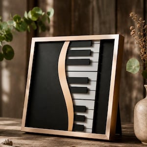 Music Shadow Box: 3D Papercut SVG File (Digital Download)