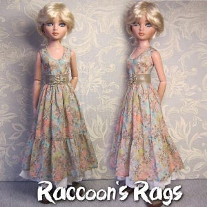 Straightforward Sewing Pattern- SSP-018:  Summer ensemble for 16&quot; Ellowyne Wilde and friends, Luts Kid Delf.