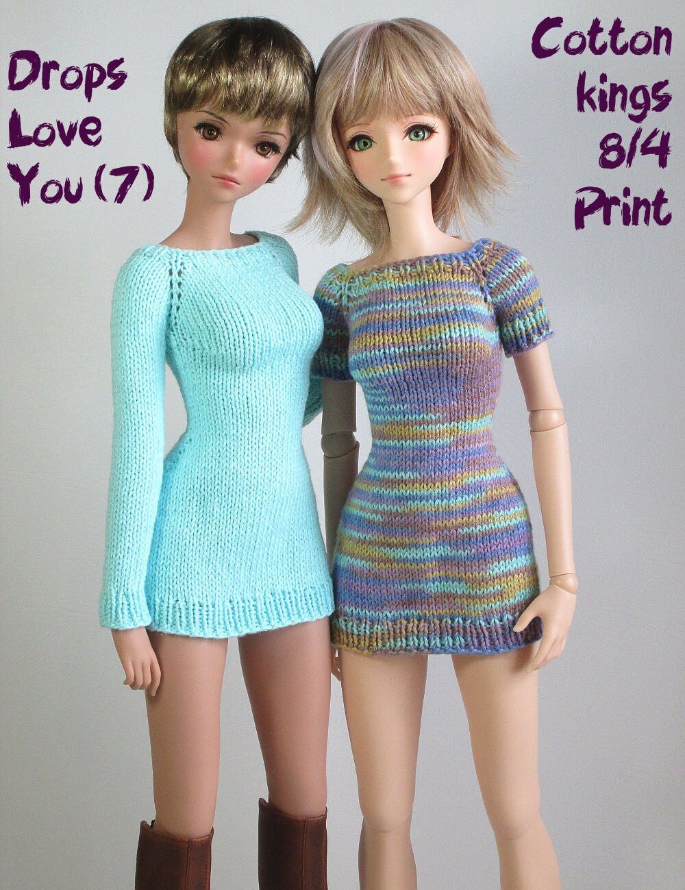 Smart Doll. Digital Knitting Pattern PDF. KP012 4ply Raglan Etsy