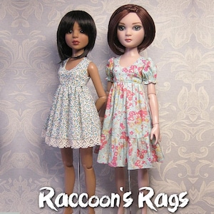 Straightforward Sewing Pattern- SSP-017: Tunic & dress for 16&quot; Ellowyne Wilde and friends, Luts Kid Delf.
