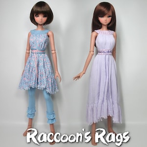 Smart Doll Digital Sewing Pattern PDF. 31 page Ebook. SSP-076: &quot;Summer Vibes&quot;  for all sizes of bust SmD. Dress may fit similar sized BJD.