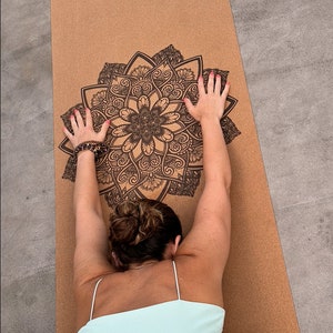 Activate with YD - Childs pose on Mandala Zen Yoga Mat