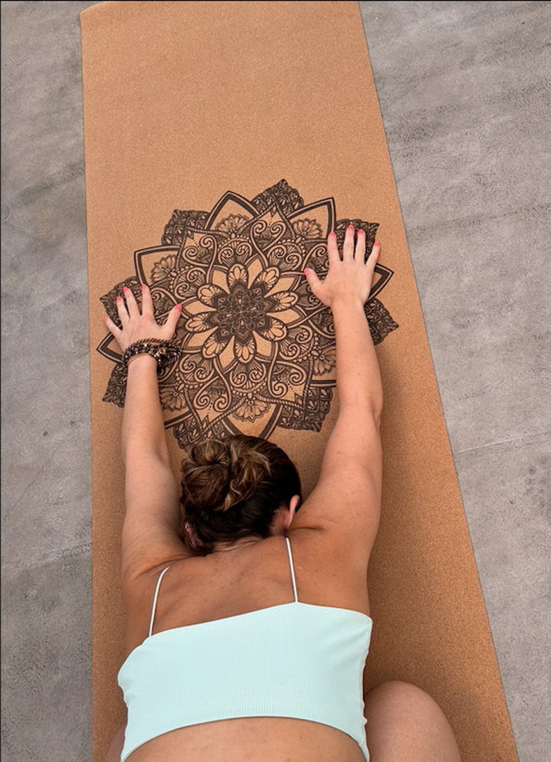 Activate with YD - Childs pose on Mandala Zen Yoga Mat