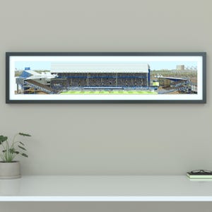 Ultra-wide Everton – Goodison Park Stadium Panoramic Print | Everton Stadium Art Panorama | Football Wall Art (FRAME NOT INCLUDED)