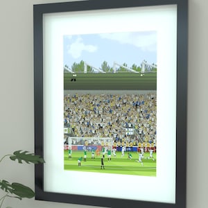 Leeds United Championship Winners 2025 Print | Elland Road Manor Solomon Art Iconic Poster Gift