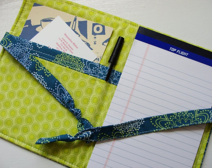 Notepad Fabric Cover for Grocery List and to Do List Free Etsy