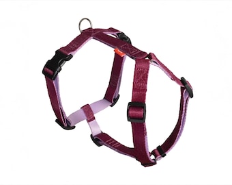 Handcrafted Dog Harness Bordo. Dog Gear.Dog Walking Gear. Custom Dog Harness. Better than Leather Dog Gear.Premium Dog Harness