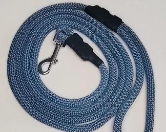 Laisse pour chien en corde d'escalade recyclée | Laisse pour chien solide, durable et respectueuse de l'environnementLaisse pour chien durable. Cadeaux pour chiens. Accessoires pour chien
