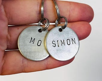 Médaille d'identification pour chien. Une bonne idée de cadeau pour les amoureux des chiens. Un joli cadeau pour les amoureux des chiens. Cadeau chien. Médaille pour chien.