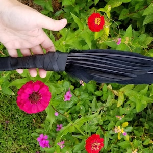 NEW YEAR SALE! Smudge Fan. Smudge Feather. Raven. Crow. Feather. Crow Feather Fan. Black. Raven Fan. Crow Fan. Feather for Smudge. Native.