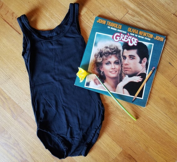 Vintage Black Seventies Leotard. Danskin Style Sm… - image 2