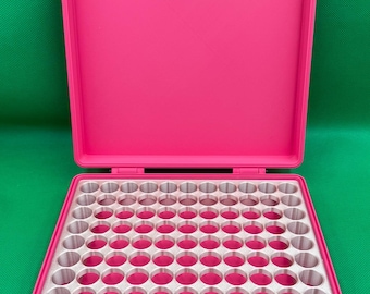 3mL Vial Case | 121 Slot Bulk Injectable Organizer | Peptide Vial Holder | Fridge Storage