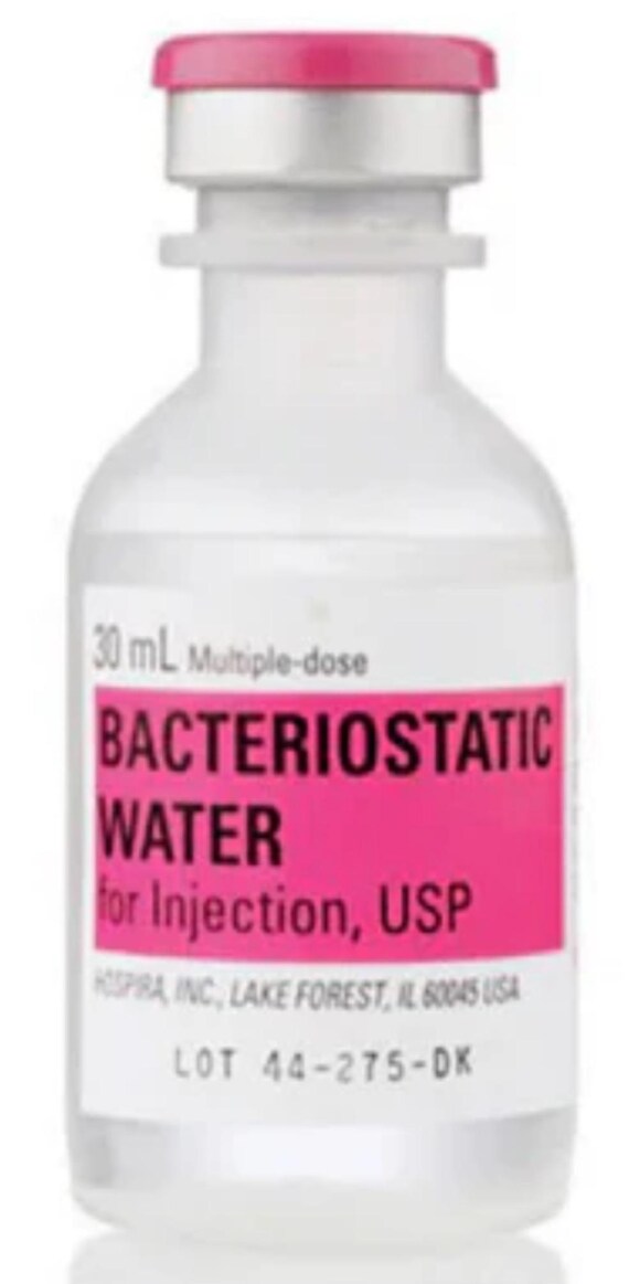 hospira bac water ph Hospira Bacteriostatic Water 30mL main image 1