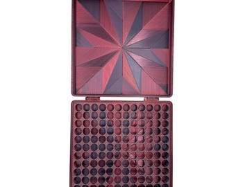 3mL Vial Case | 144 Slot Bulk Injectable Organizer | Peptide Vial Holder | Fridge Storage