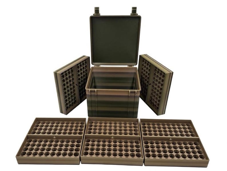 400-500 Vial Case | 3D Printed Peptide GIGA-CASE | Bulk Fridge Storage image 1