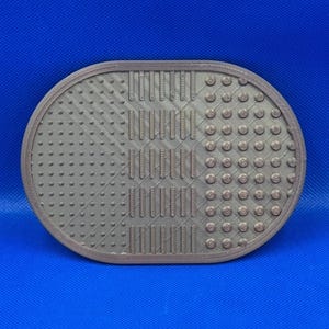 Alfombrilla de limpieza para brochas de maquillaje impresa en 3D, reutilizable, ecológica, diseño texturizado