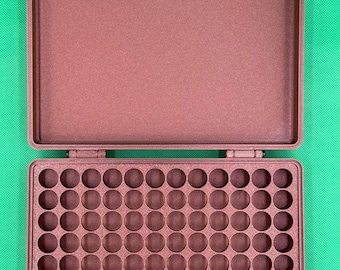 3mL Vial Case | 132 Slot Bulk Injectable Organizer | Peptide Vial Holder | Fridge Storage