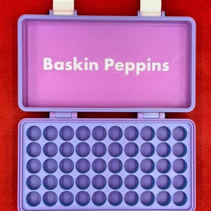 3ml SPECIAL EDITION “Baskin Peppins” 50-Slot Vial Box