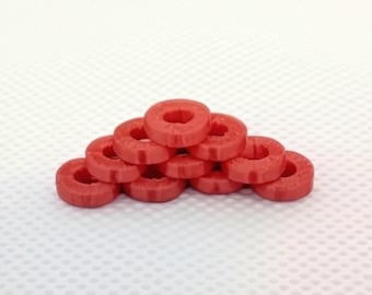 3ml Injection Pen Cartridge Spacer | Precision Fit (Set of 10) | Thickness = 2.4 mm | Diameter = 9 mm