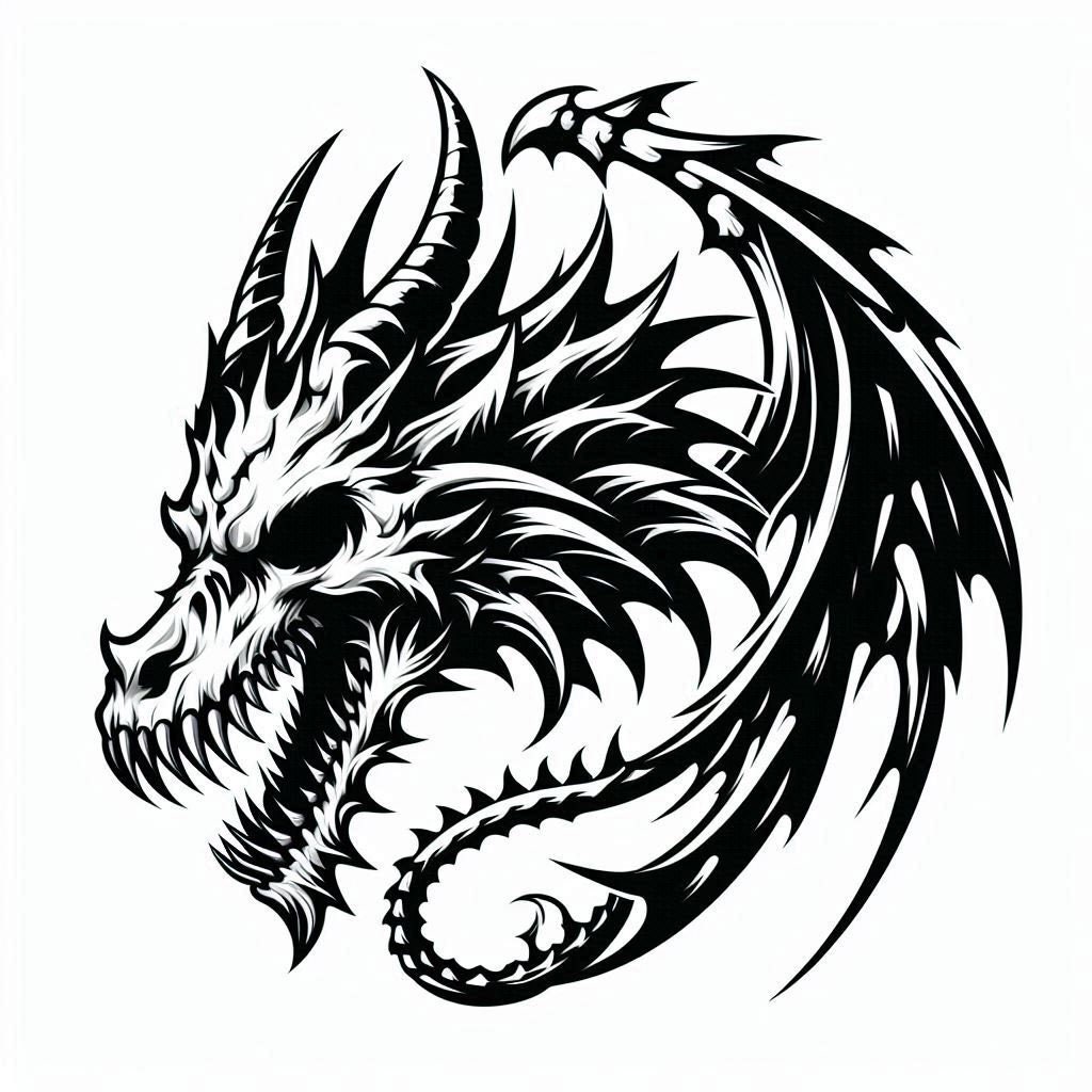 Dragon skull image