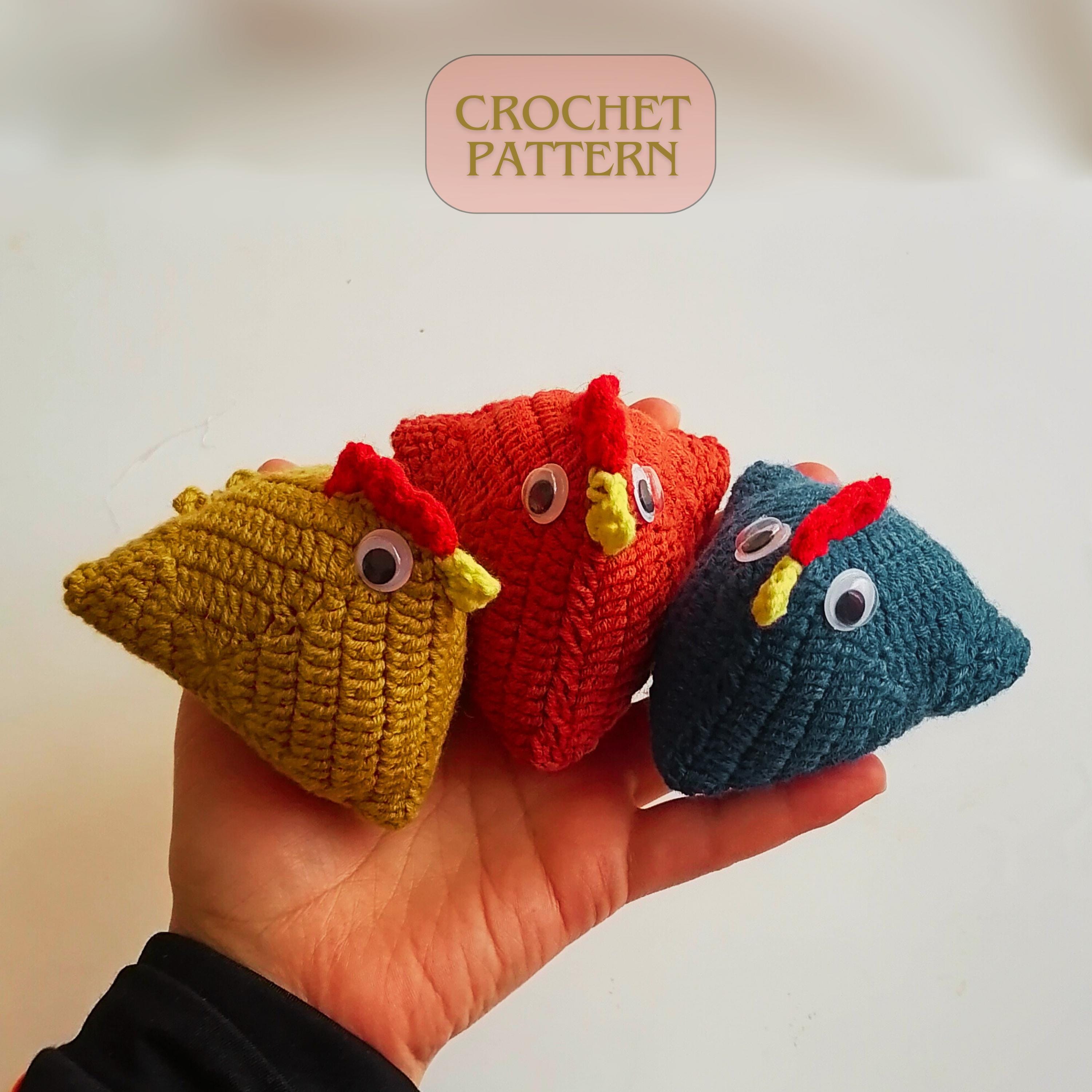 Granny Square Chicken Crochet Pattern: Fun Beginner