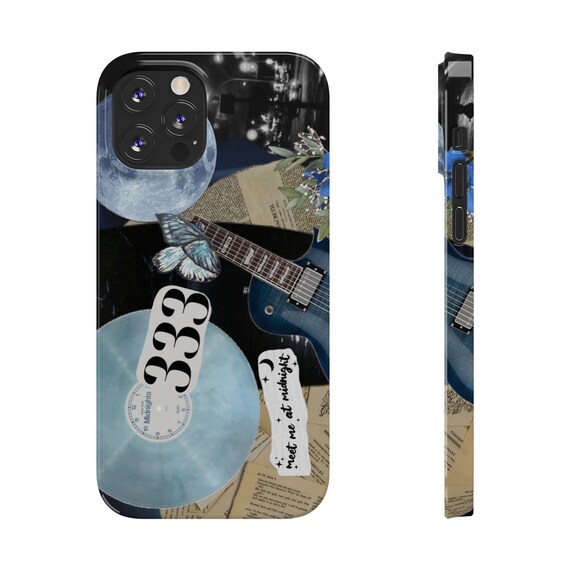 Midnight Collage iPhone Sturdy Case, Music and Spiritual Phone Accessory, Blue Aesthetic Phone case, iPhone 16 Pro, iPhone 15, iPhone 14 Midnight Collage iPhone Sturdy Case, Music and Spiritual Phone Accessory, Blue Aesthetic Phone case, iPhone 16 Pro, iPhone 15, iPhone 14
