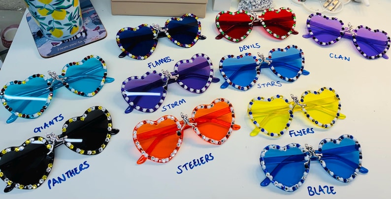 EIHL Ice Hockey fan-glasses. image 1
