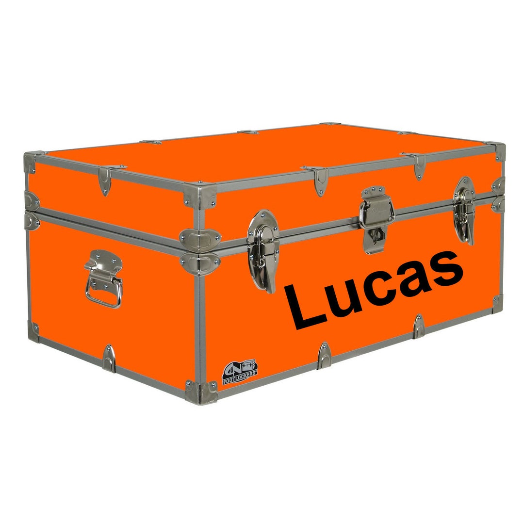 Personalized Camp Trunk Decal Custom Name Decal Boys Name Etsy